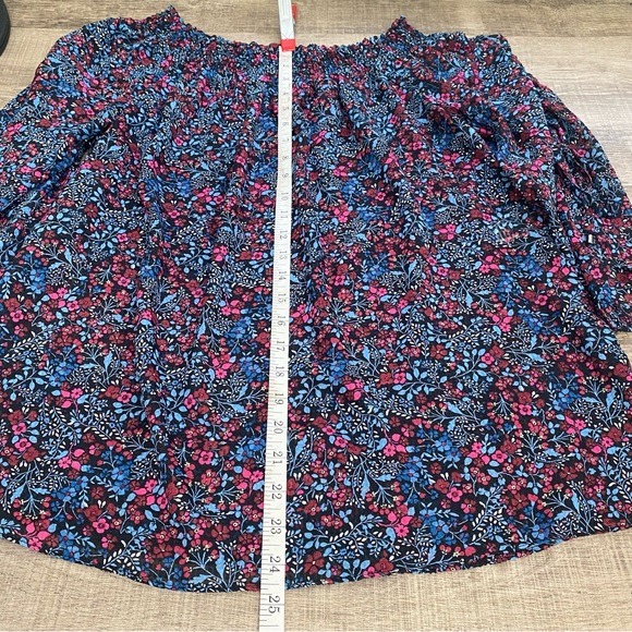 Libby Eldelman Off Shoulder Blouse XL - Picture 6 of 9